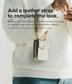 Leather Hand Strap Para Folio Signature