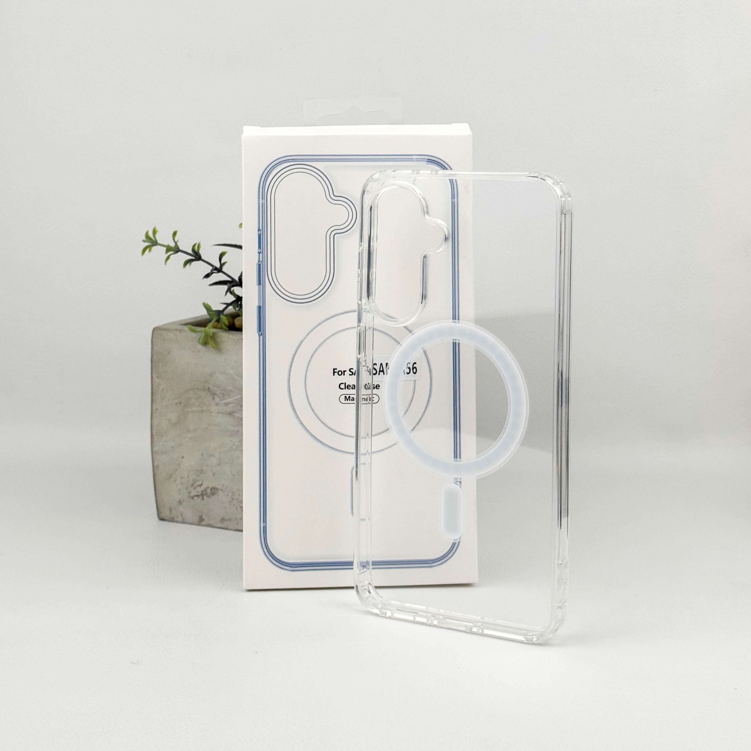 Estuche para Galaxy A56 - Transparente Magnético