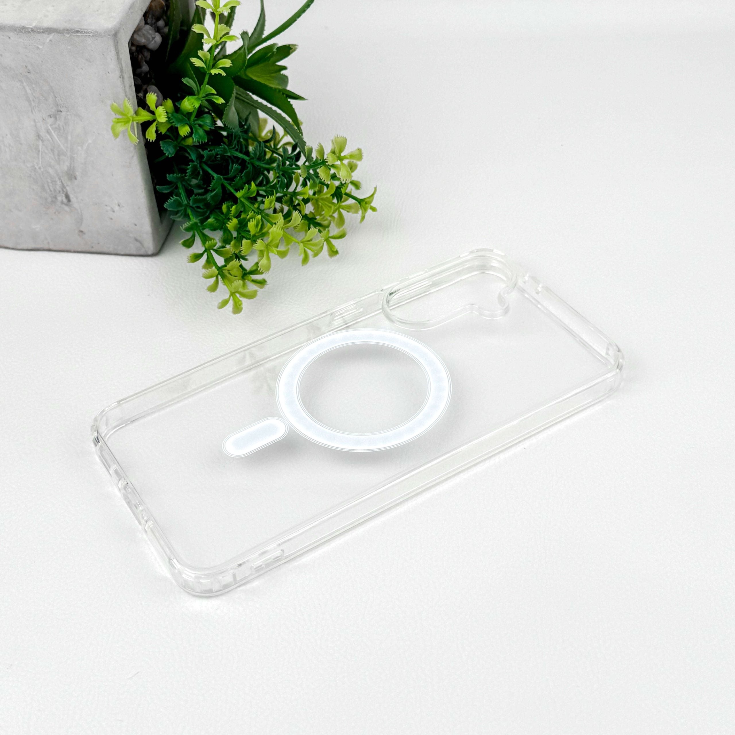 Estuche para Galaxy A56 - Transparente Magnético