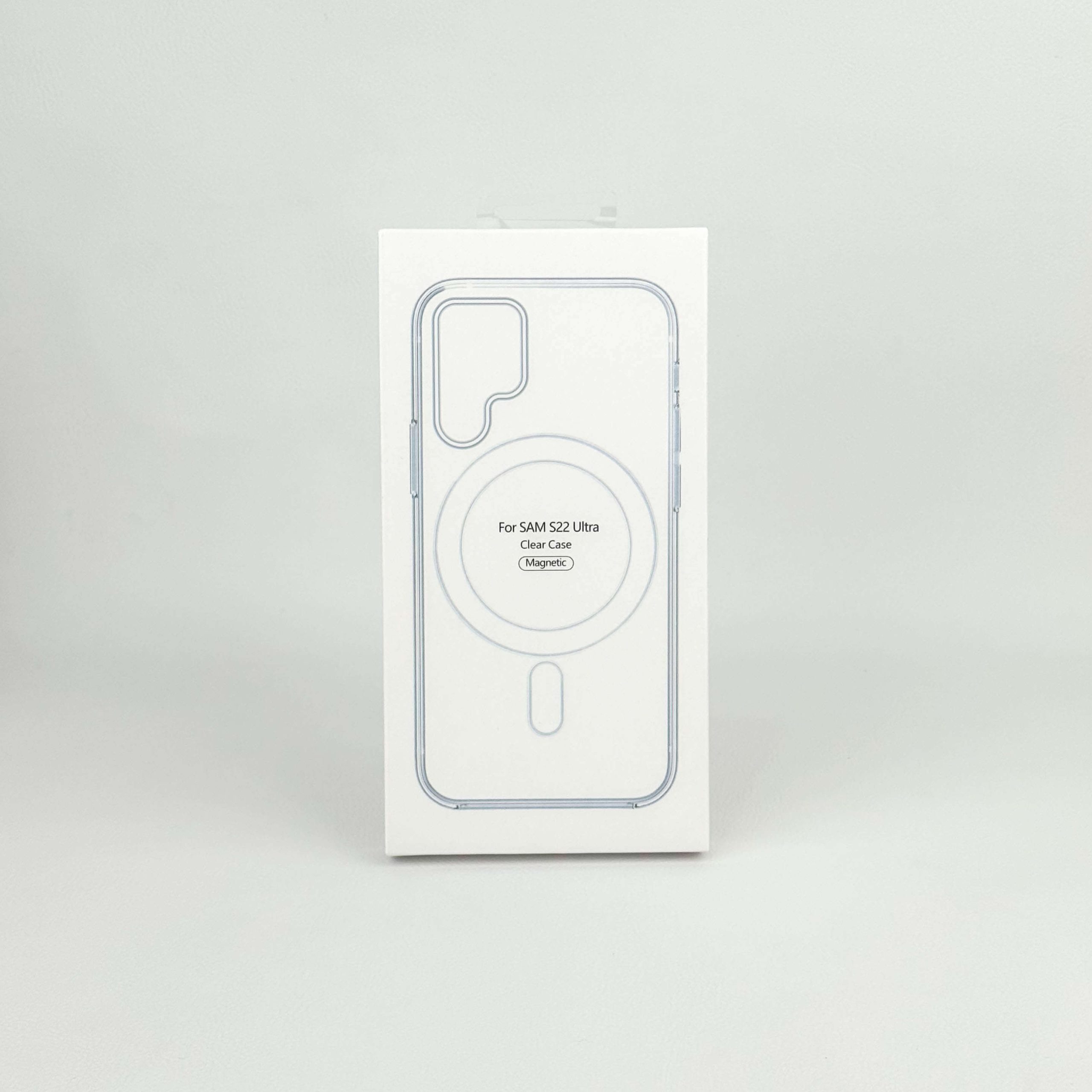 Estuche para Galaxy S22 Ultra - Transparente Magnético