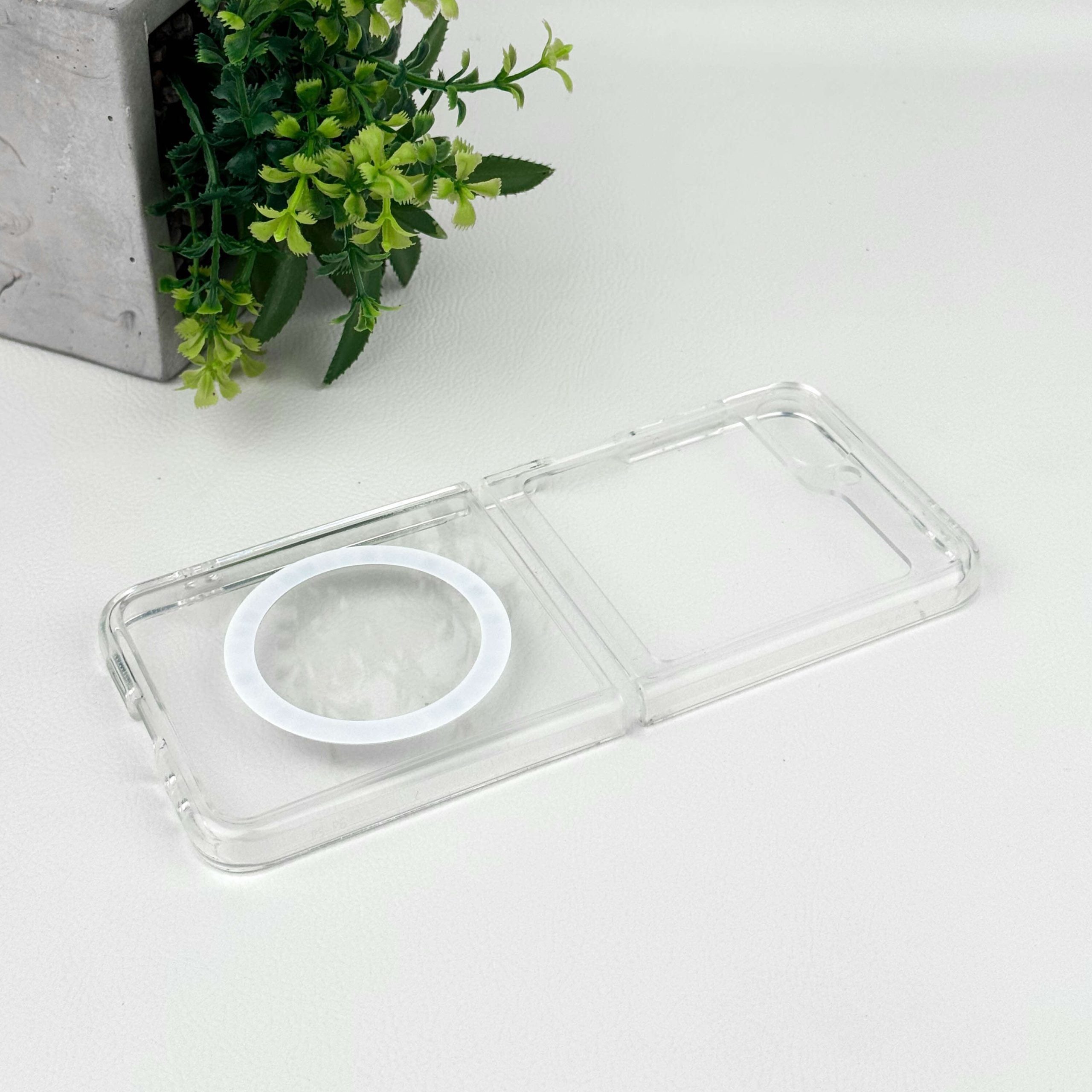 Estuche para Galaxy Z Flip 6 - Transparente Magnético