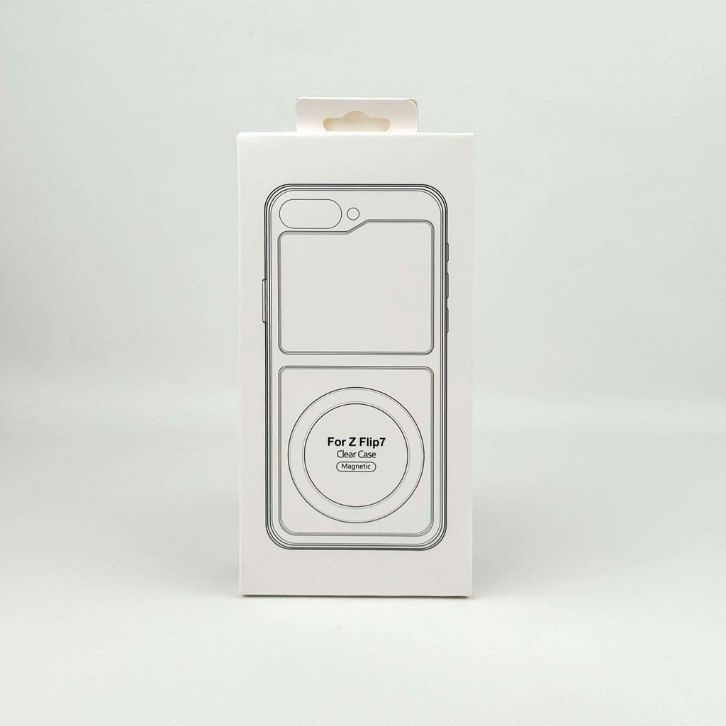 Estuche para Galaxy Z Flip 7 - Transparente Magnético
