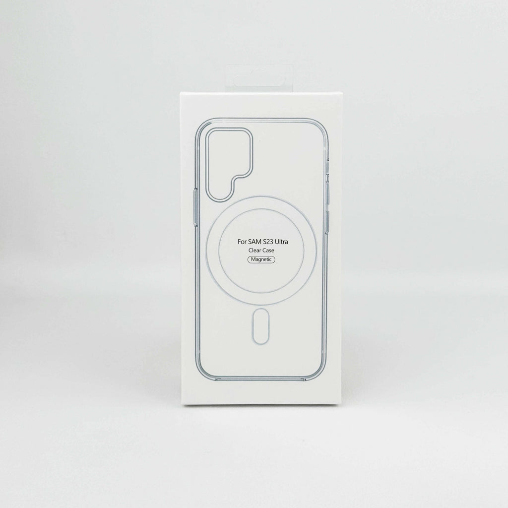 Estuche para Galaxy S23 Ultra - Transparente Magnético