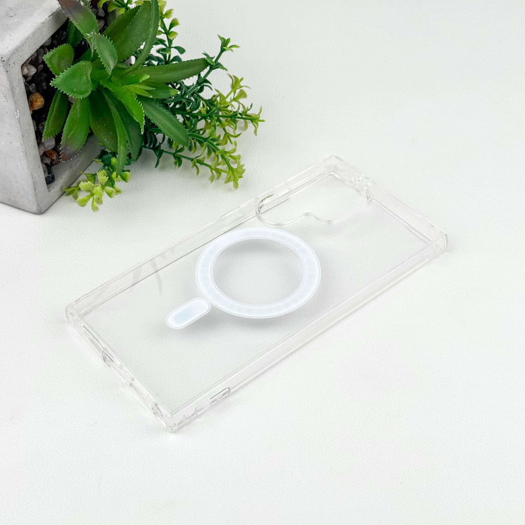 Estuche para Galaxy S24 Ultra - Transparente Magnético