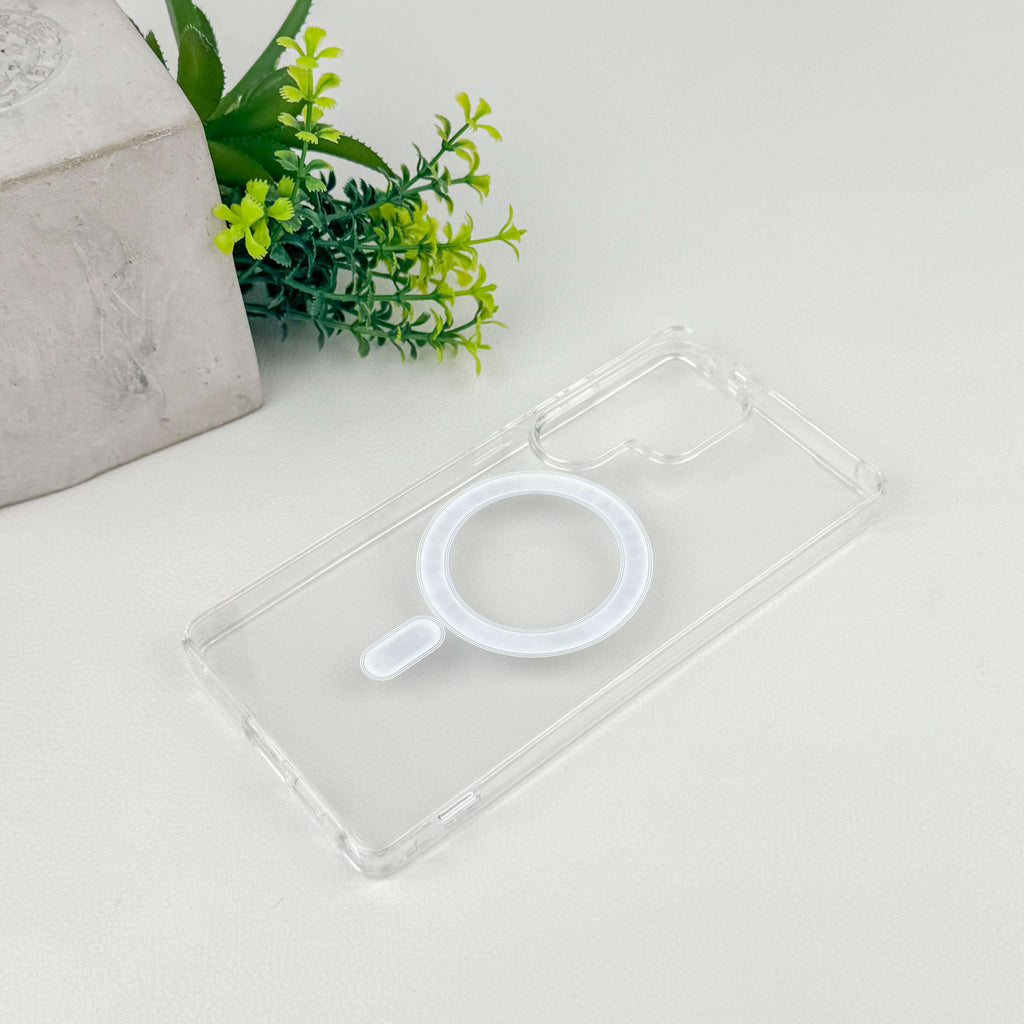 Estuche para Galaxy S25 Ultra - Transparente Magnético