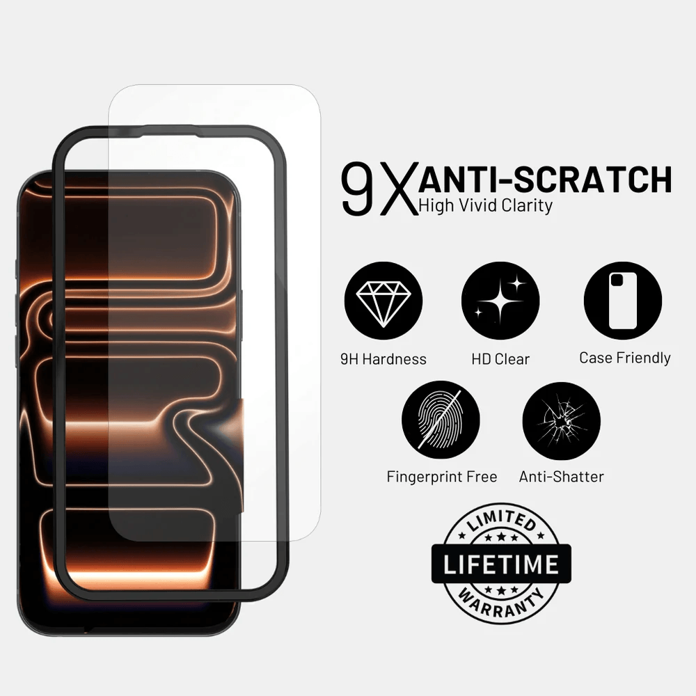 Vidrio Templado para iPhone 17 Pro Max - ArtsCase Screen Protector - Ultra Clear