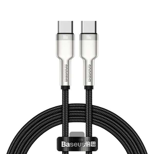 Cable Baseus Cafule Series Metal Data Cable Type-C to Type-C 100W 2m