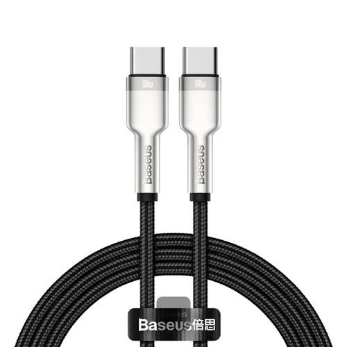 Cable Baseus Cafule Series Metal Data Cable Type-C to Type-C 100W 2m