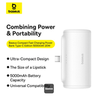 PowerBank Baseus Compact Type-C Edition 5000mAh 20W