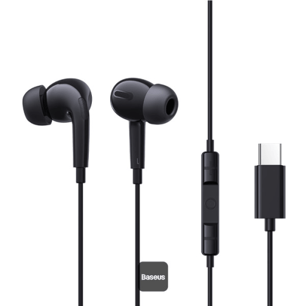 Auriculares con Cable - Baseus Encok CZ18 - Black