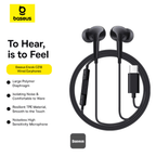 Auriculares con Cable - Baseus Encok CZ18 - Black