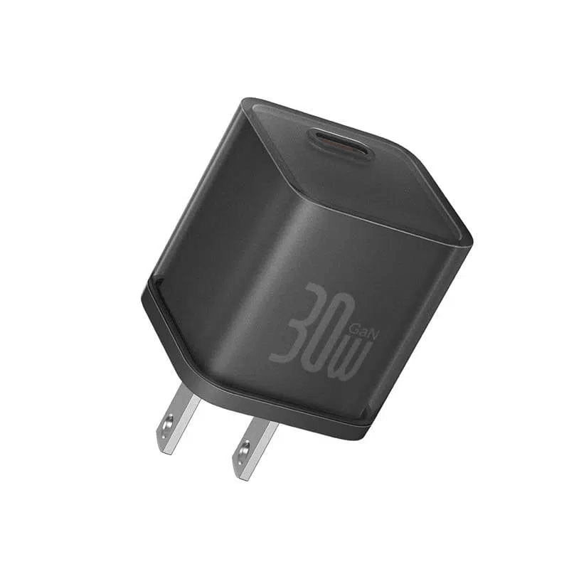 Cargador Cable y Cubo - Baseus 30W GAN5S Carga Rápida