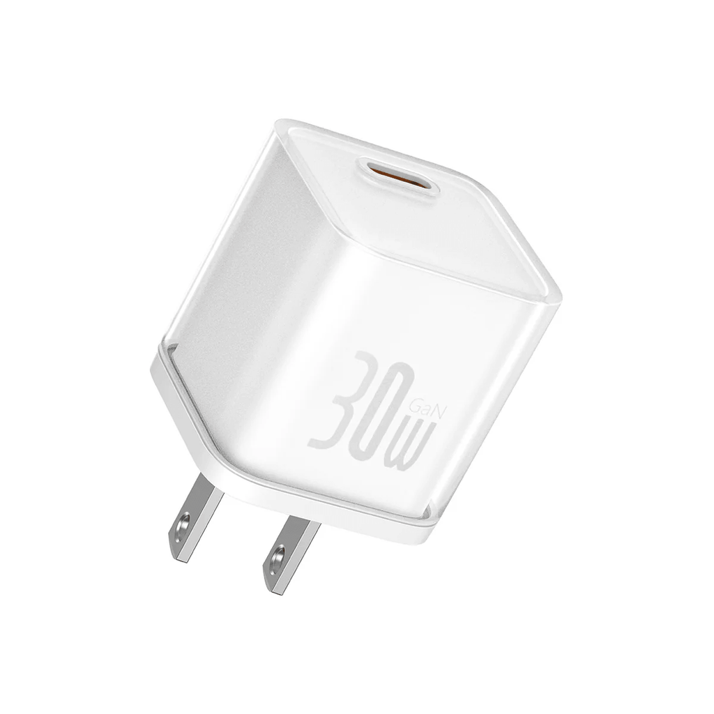 Cargador Cable y Cubo - Baseus 30W GAN5S Carga Rápida
