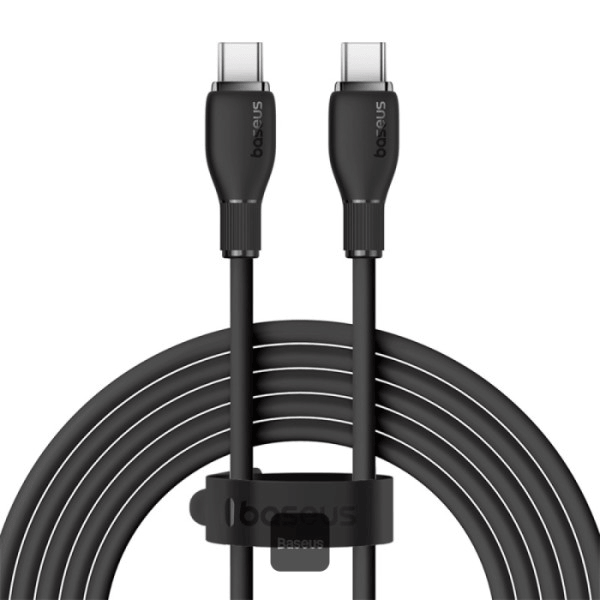 Cable Tipo C a C 1.2m - Baseus Pudding Series Fast Charging Cable 100W - Cluster Black