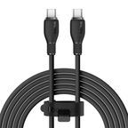 Cable Tipo C a C 1.2m - Baseus Pudding Series Fast Charging Cable 100W - Cluster Black