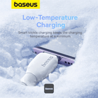 Cable Tipo C a Lightning 2m - Baseus Pudding Series Fast Charging 20W - Stellar White
