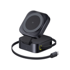 Stand 2 en 1 - Baseus Pico Go Series 2-in-1 Magnetic Wireless Charger Qi2 67W - Cosmic Black