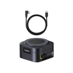 Stand 2 en 1 - Baseus Pico Go Series 2-in-1 Magnetic Wireless Charger Qi2 67W - Cosmic Black