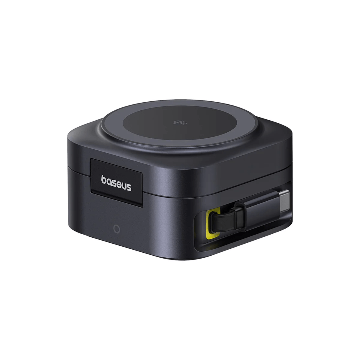 Stand 2 en 1 - Baseus Pico Go Series 2-in-1 Magnetic Wireless Charger Qi2 67W - Cosmic Black