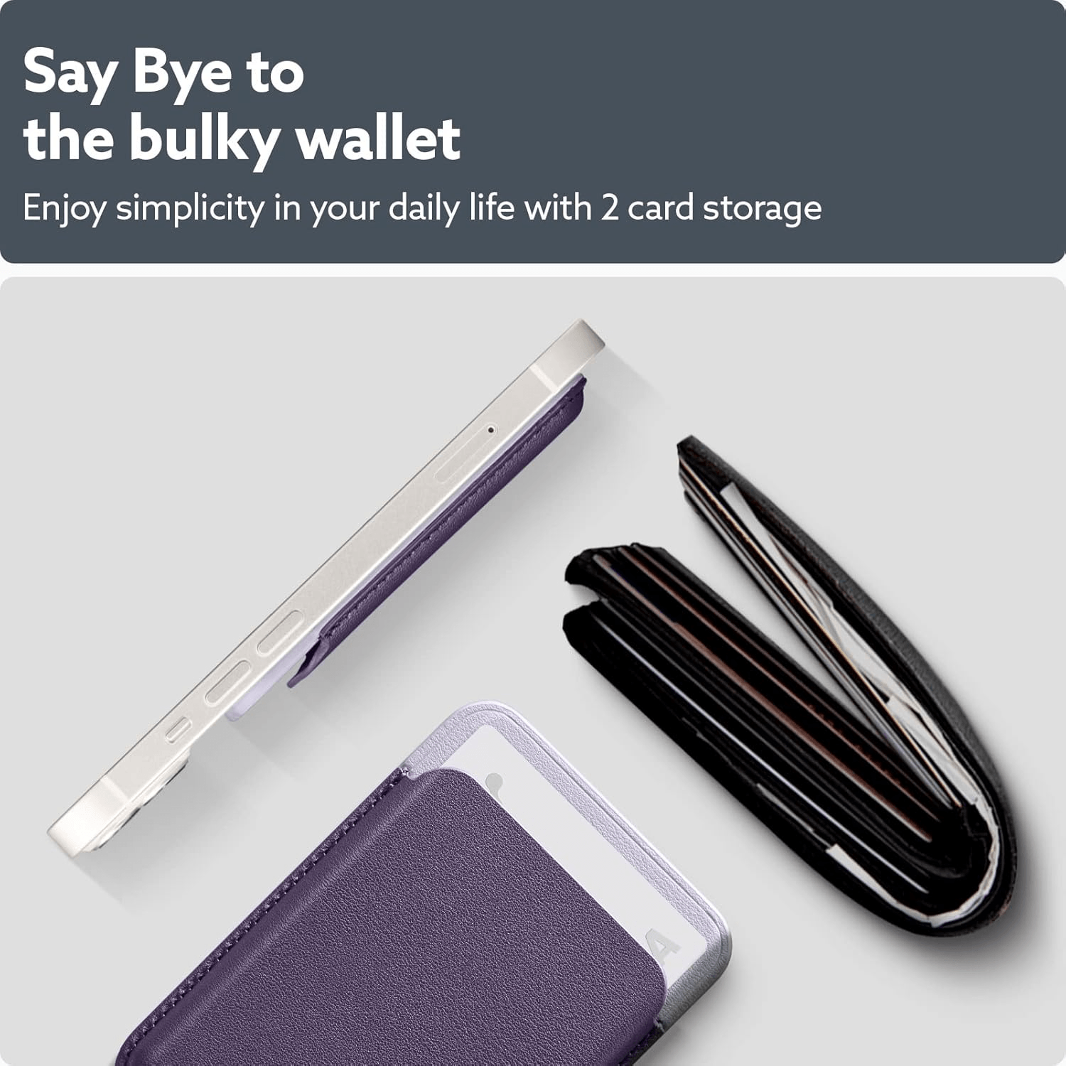 Billetera Caseology Nano Pop de Cuero