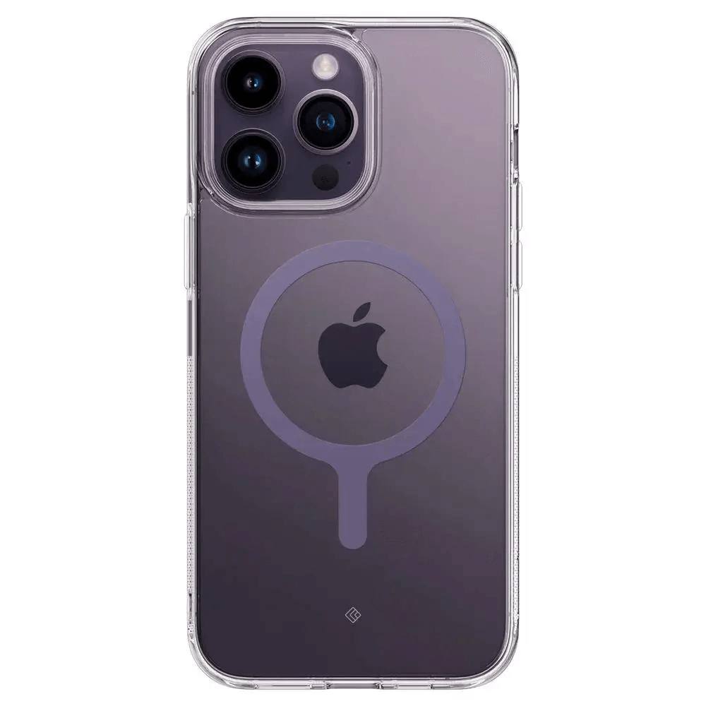 Estuche para iPhone 14 Pro Max - Caseology Capella Mag - Clear Purple