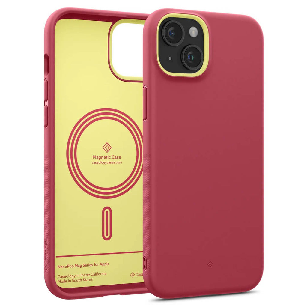 Estuche para iPhone 15 - Caseology Nano Pop Mag