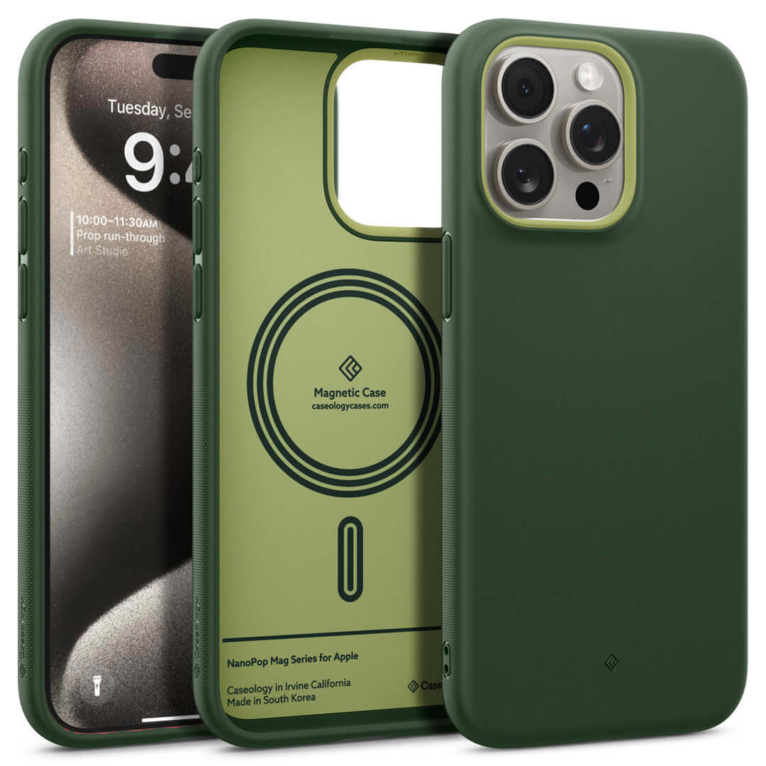Estuche para iPhone 15 Pro Max - Caseology Nano Pop Mag