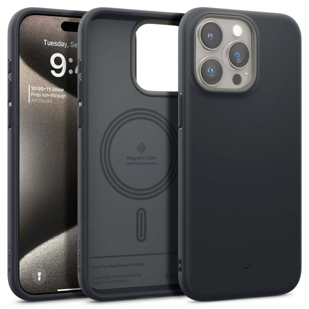 Estuche para iPhone 15 Pro Max - Caseology Nano Pop Mag