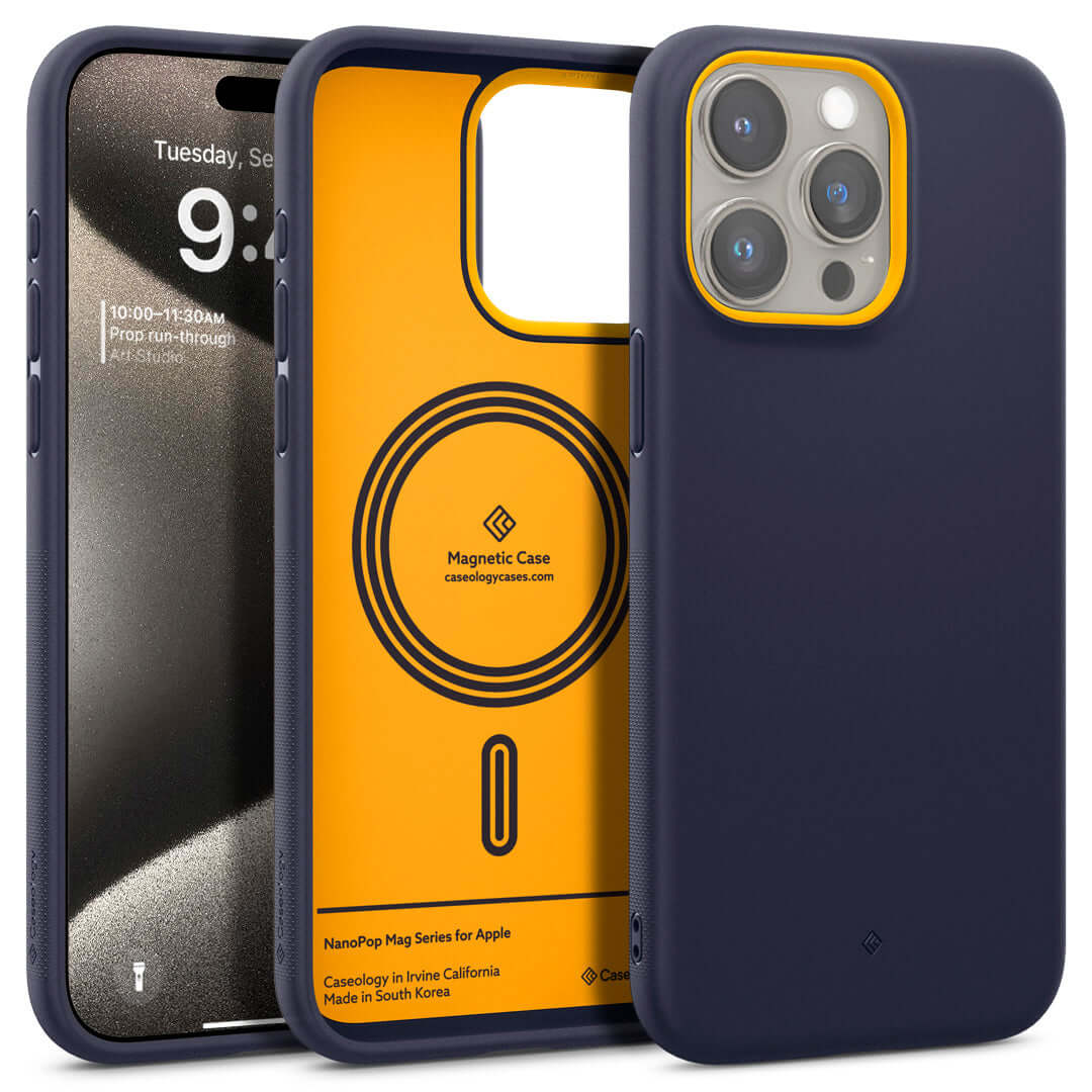 Estuche para iPhone 15 Pro Max - Caseology Nano Pop Mag