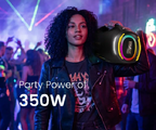 Bocina con Micrófono - HiFuture Boombeat Outdoor - Black