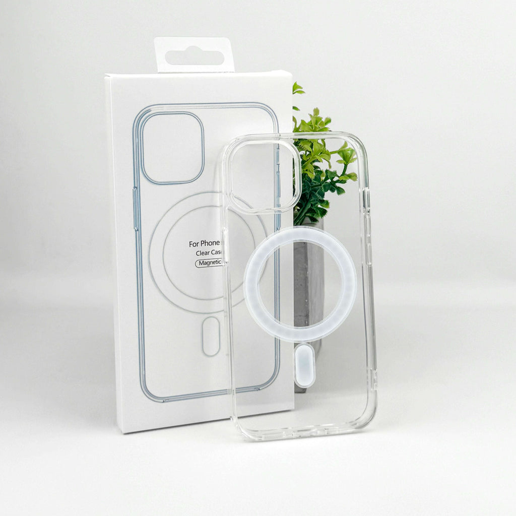 Estuche para iPhone 15 - Transparente Magnético