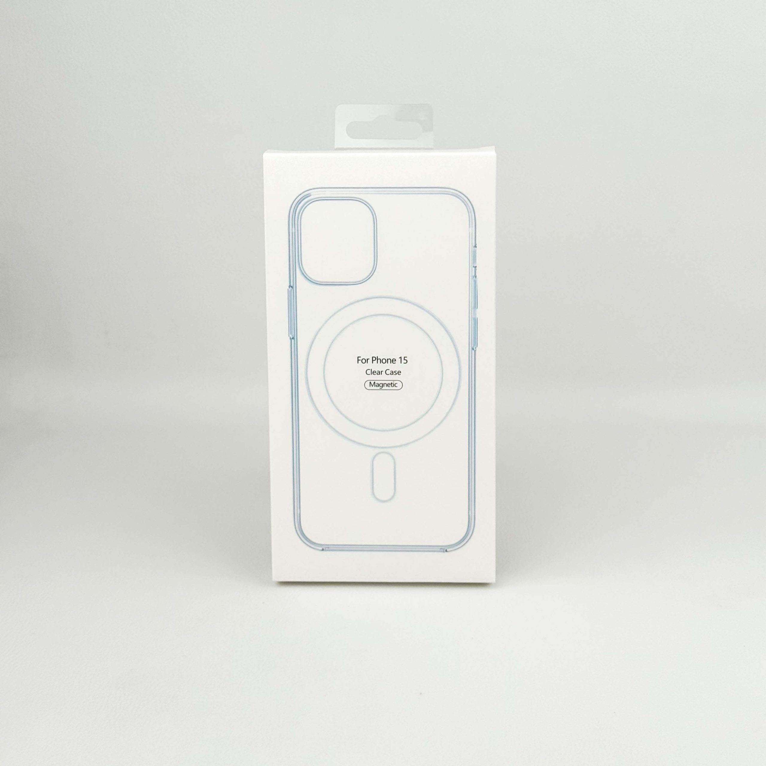 Estuche para iPhone 15 - Transparente Magnético