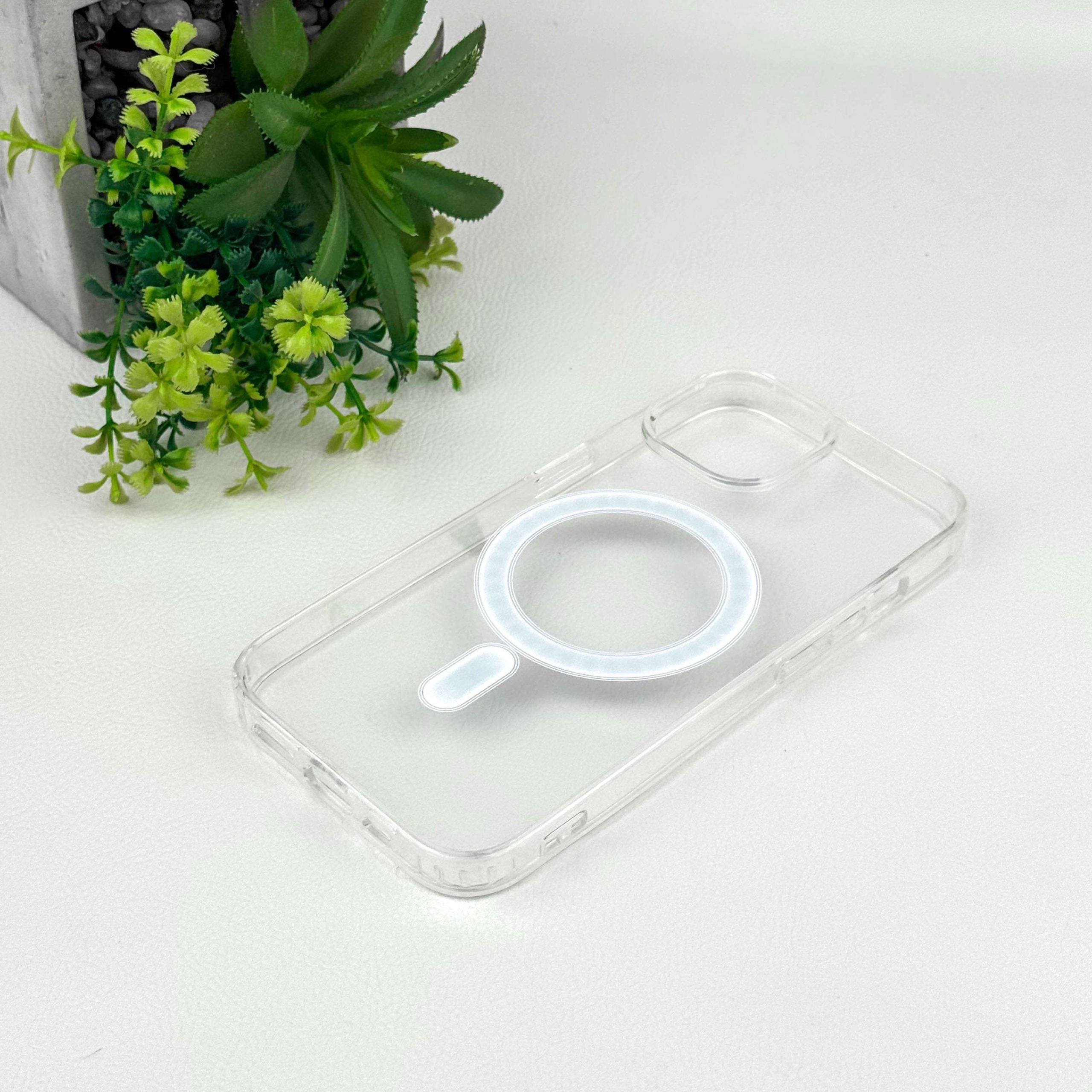 Estuche para iPhone 15 - Transparente Magnético