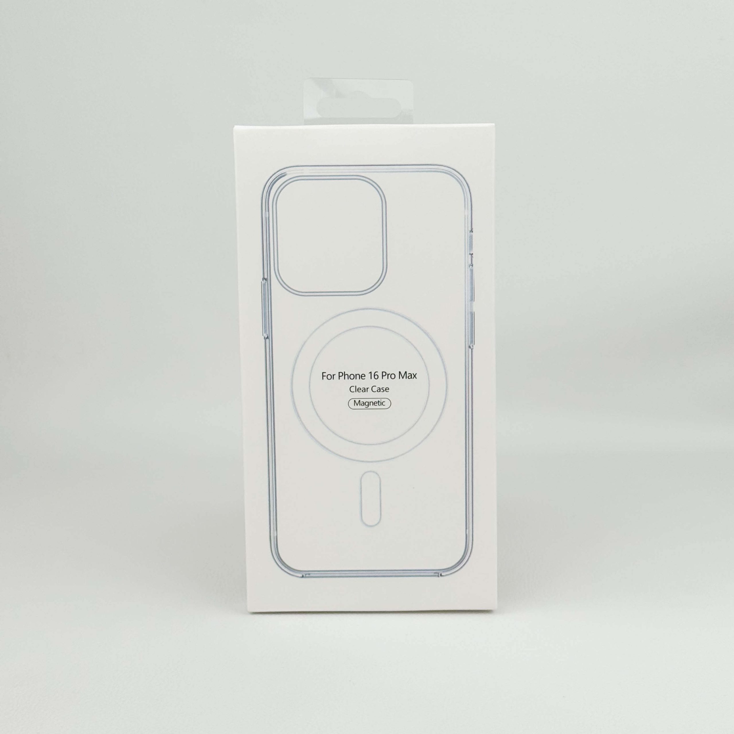 Estuche para iPhone 16 Pro Max - Transparente Magnético