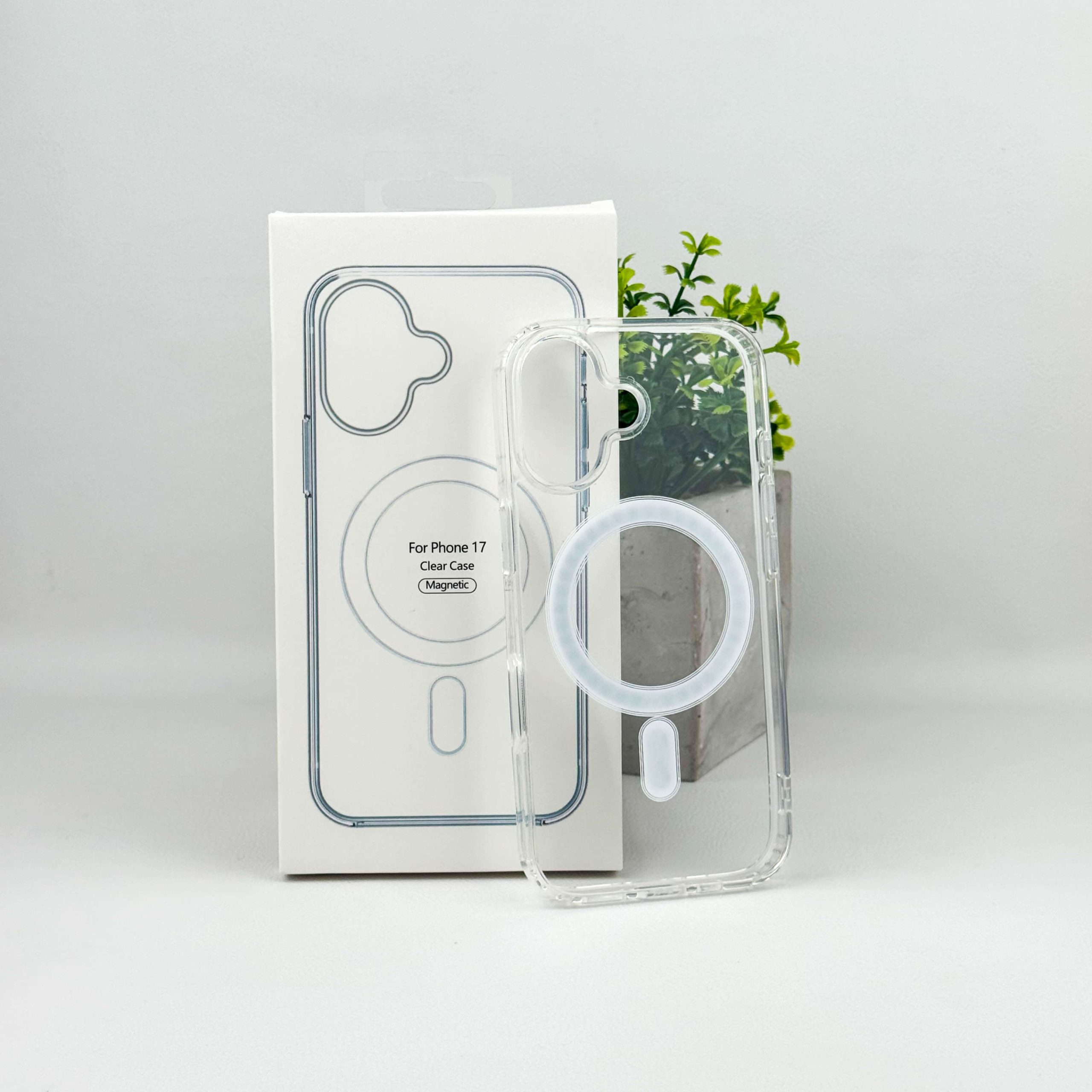 Estuche para iPhone 17 - Transparente Magnético