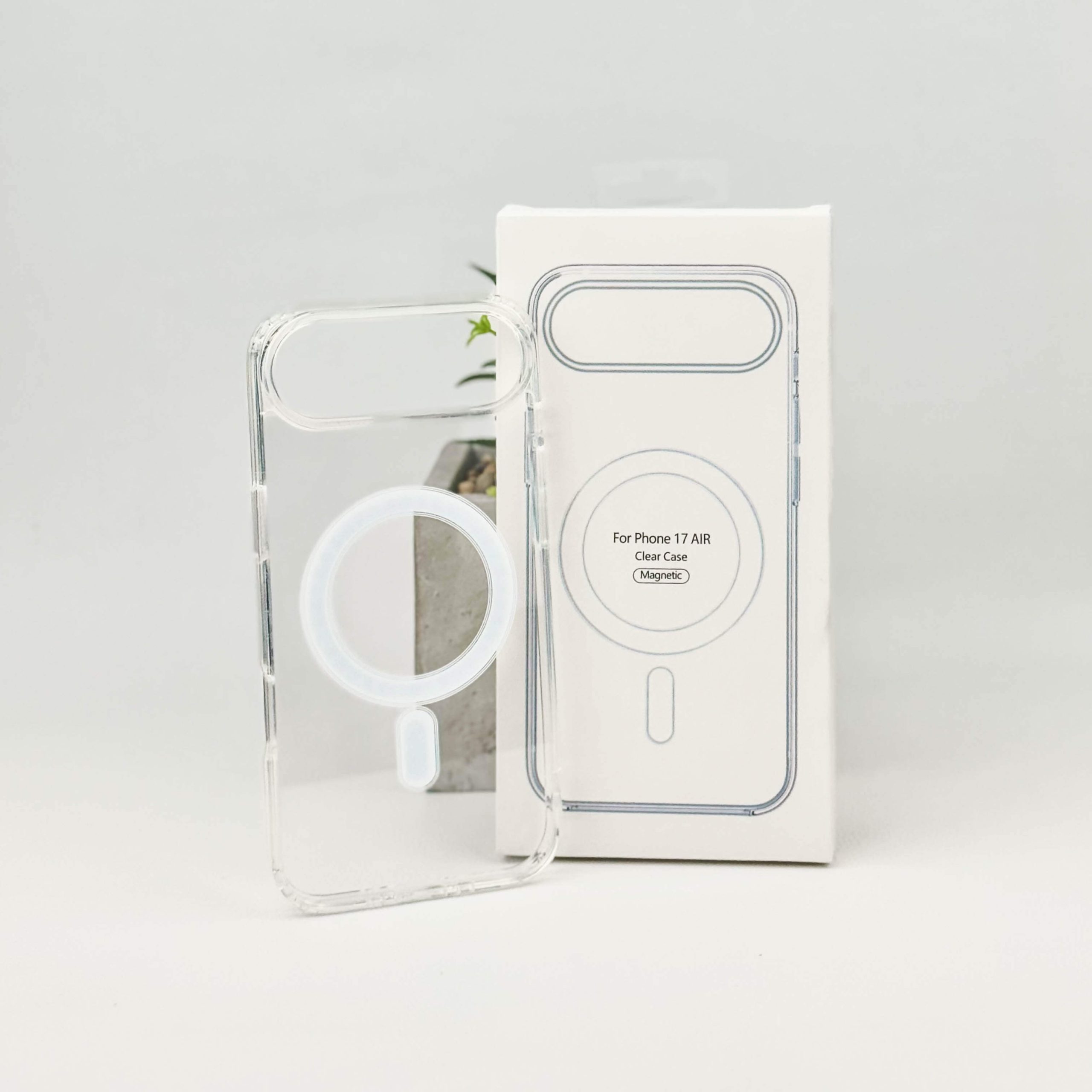 Estuche para iPhone 17 Air - Transparente Magnético