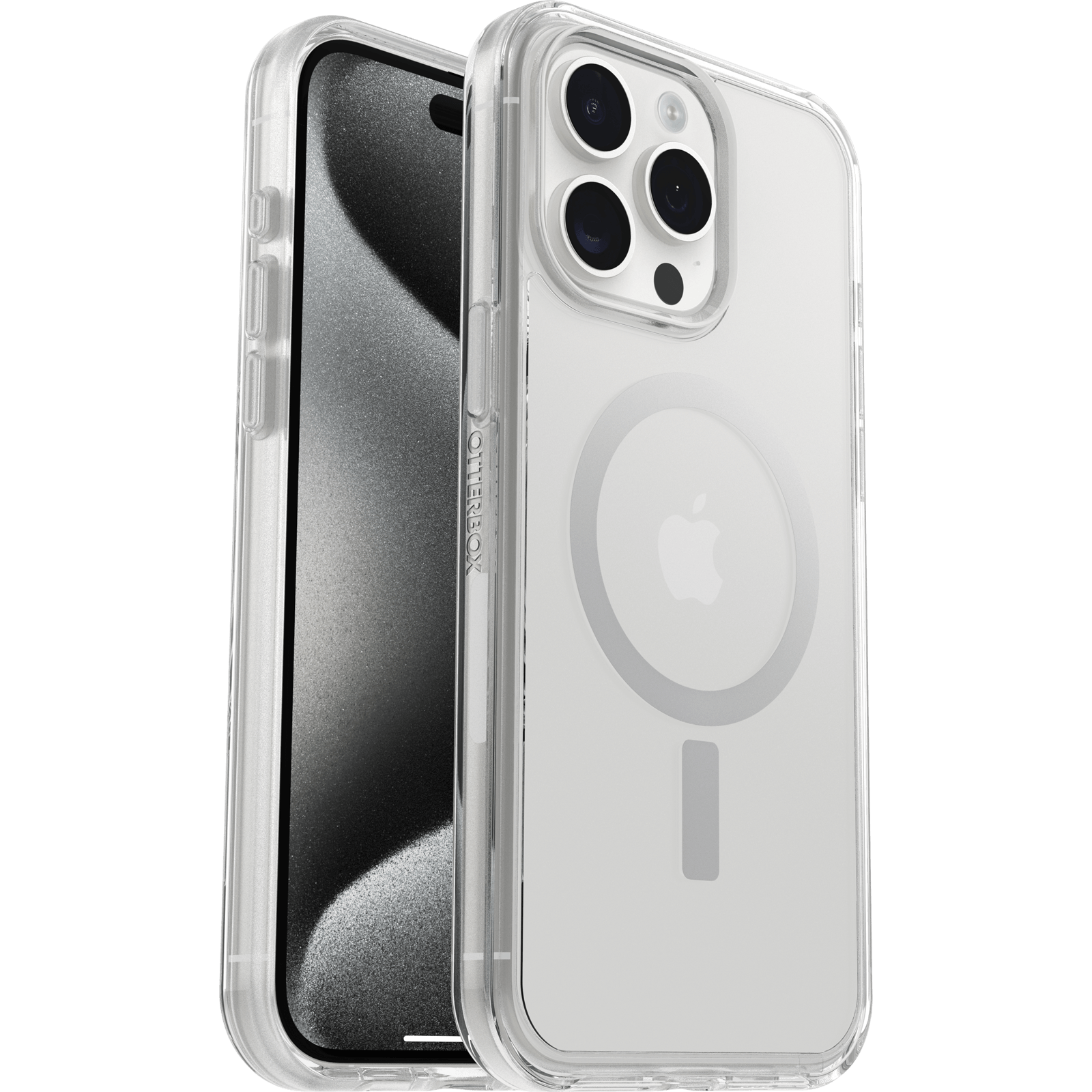Estuche para iPhone 15 Pro - OEM Otterbox Symmetry - Transparente