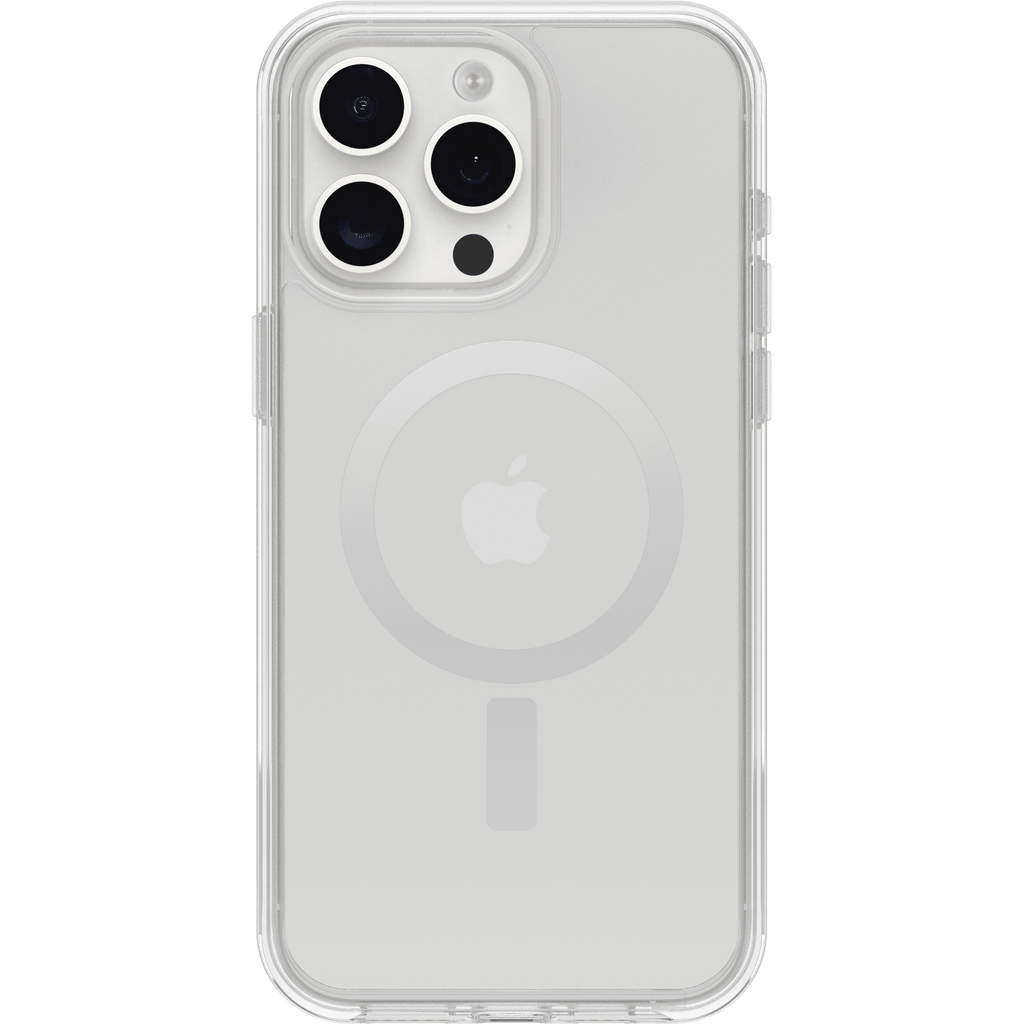 Estuche para iPhone 15 Pro - OEM Otterbox Symmetry - Transparente