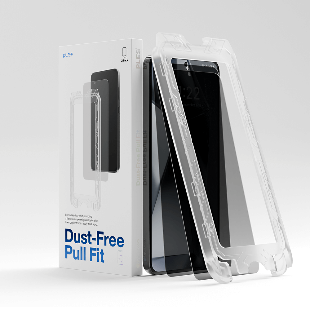 Protector de Pantalla para Galaxy S25 Plus - Ples Dust-Free Pull Fit Secret (Pack de 2)