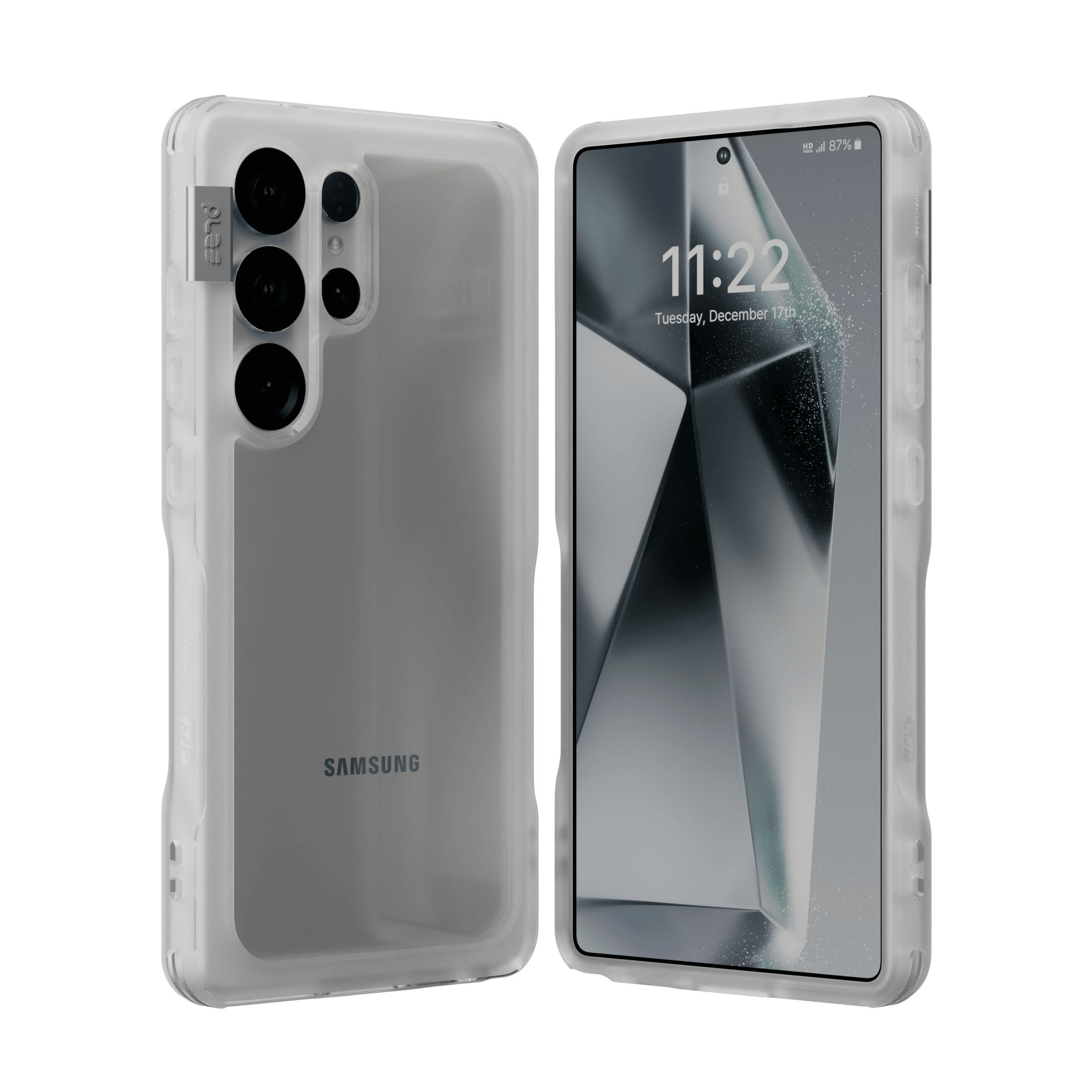 Estuche para Galaxy S25 Ultra - Ples Arche Matt - Clear