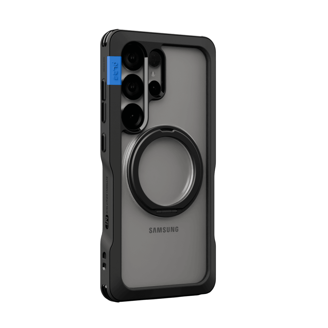 Estuche para Galaxy S25 Ultra - Ples Arche Mag Stand - Black/Blue