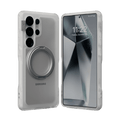 Estuche para Galaxy S25 Ultra - Ples Arche Mag Stand Matt - Clear/Silver