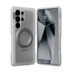 Estuche para Galaxy S25 Ultra - Ples Arche Mag Stand Matt - Clear/Silver