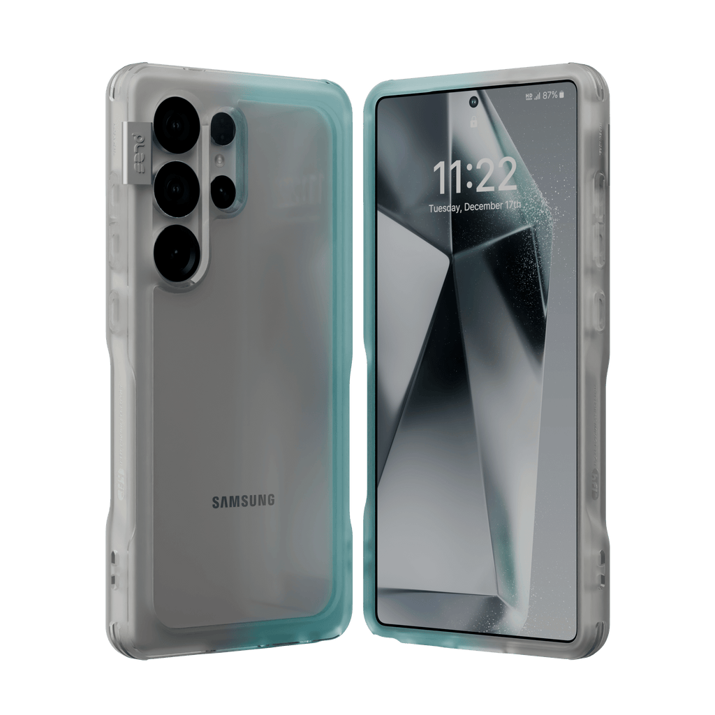 Estuche para Galaxy S25 Ultra - Ples Arche TwoFace - Silver/Powder Blue