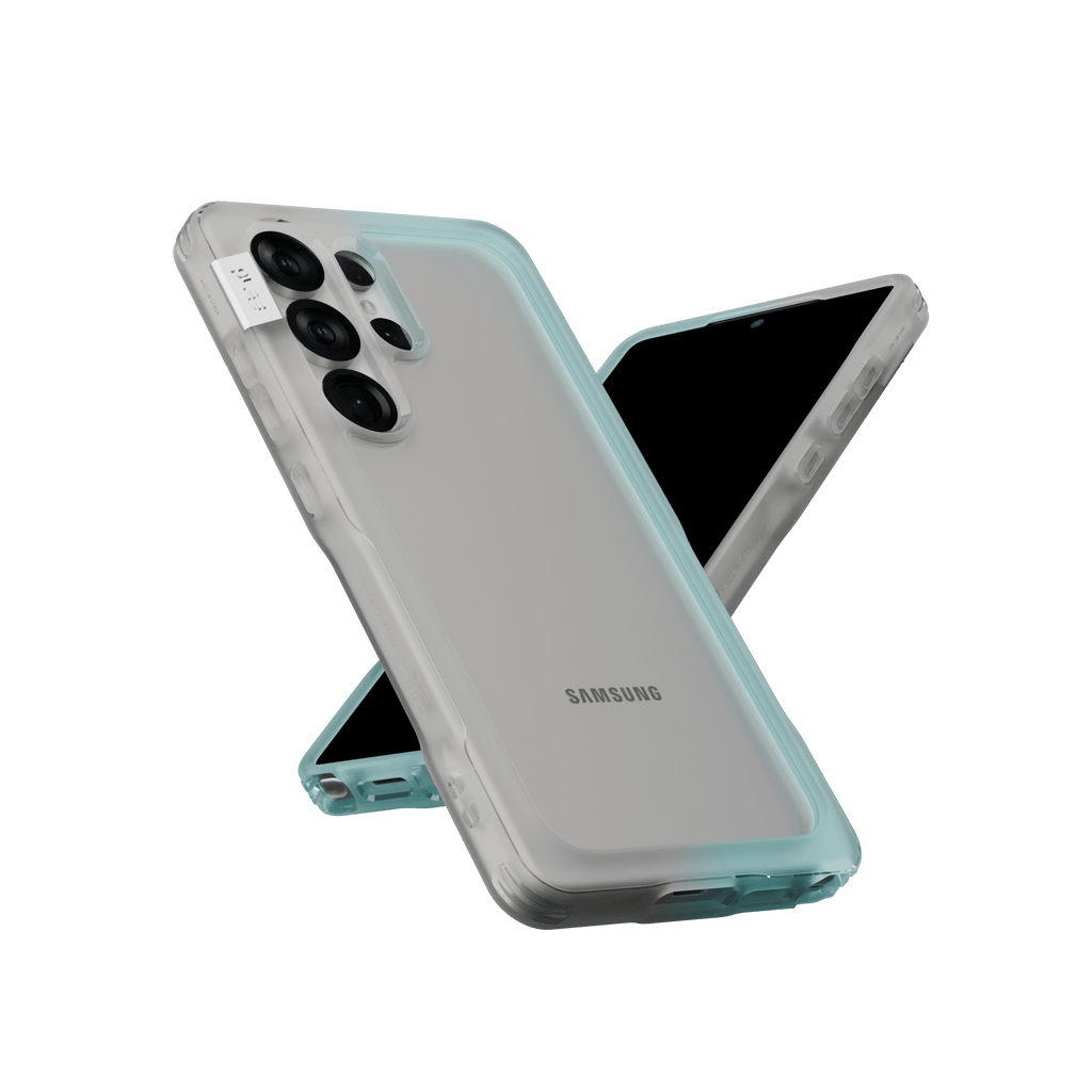 Estuche para Galaxy S25 Ultra - Ples Arche TwoFace - Silver/Powder Blue