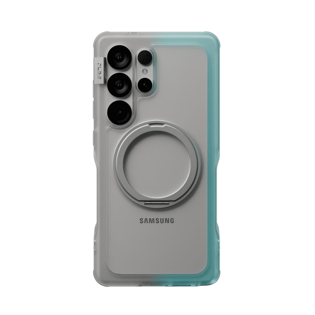 Estuche para Galaxy S25 Ultra - Ples Arche TwoFace Mag Stand - Silver/Powder Blue