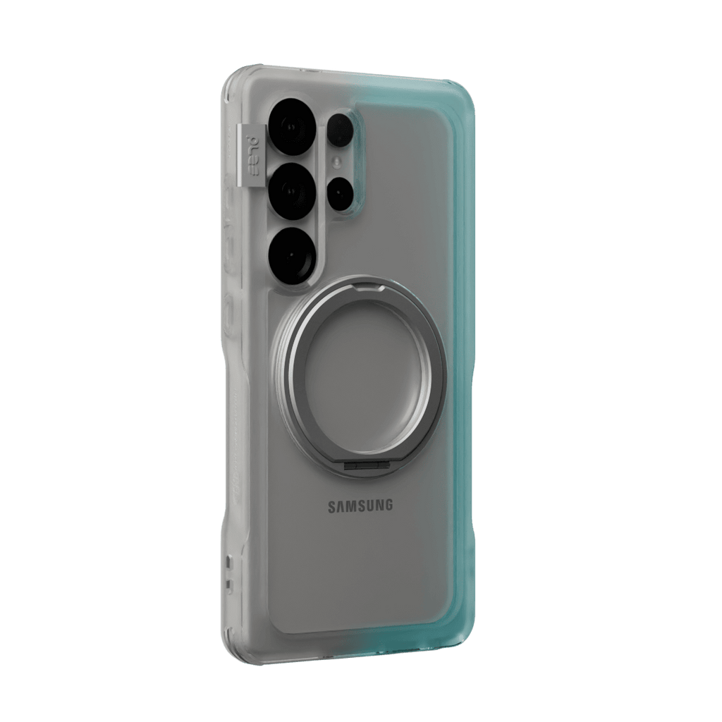 Estuche para Galaxy S25 Ultra - Ples Arche TwoFace Mag Stand - Silver/Powder Blue