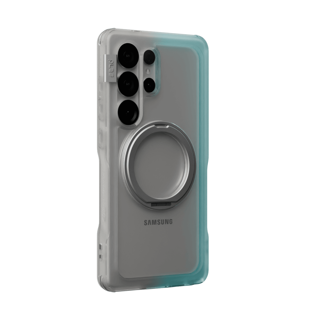 Estuche para Galaxy S25 Ultra - Ples Arche TwoFace Mag Stand - Silver/Powder Blue