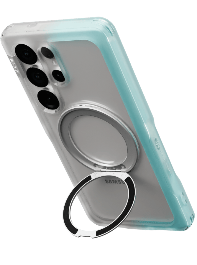 Estuche para Galaxy S25 Ultra - Ples Arche TwoFace Mag Stand - Silver/Powder Blue