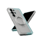 Estuche para Galaxy S25 Ultra - Ples Arche TwoFace Mag Stand - Silver/Powder Blue